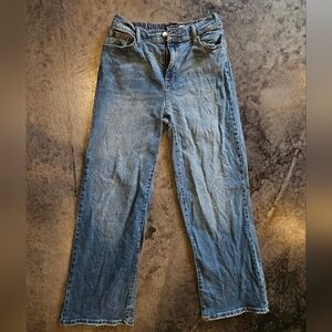 BCBGeneration Women's Straight-Leg Jeans in Blue Denim